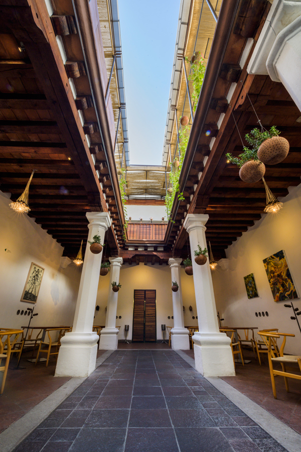 Casa Oaxaca-Restaurante-Oaxaca-Ciudad-Centro-corredor