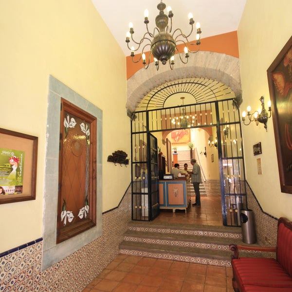 El mesón de los poetas-Hotel-Guanajuato-centro-recepción