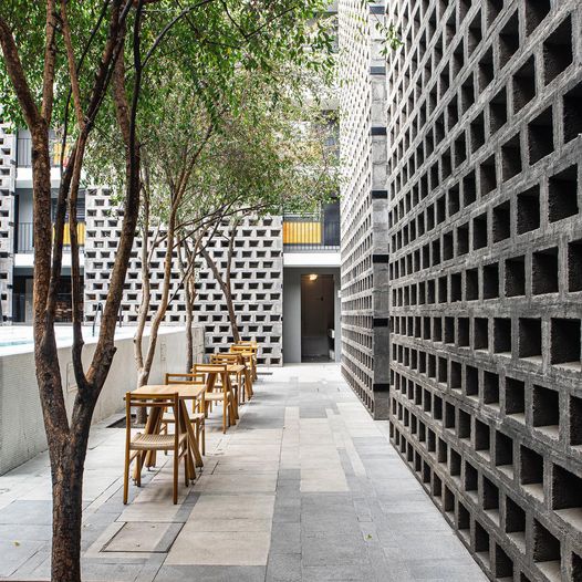 Hotel Carlota-Ciudad de México-pasillo