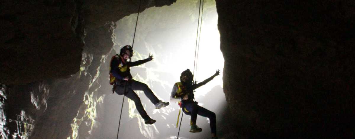 Rappel en Cuetzalan