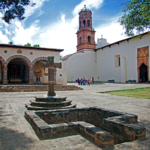 Templo de San Francisco en Tzintzuntzan