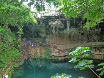 Relax in Cenote Pools