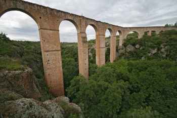 Cross Over the Aqueduct on a Zip Line
