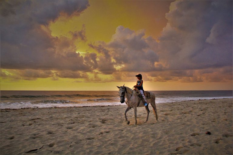 Vista paraiso-Paseo-Caballo-atardecer-Riviera Nayarit-Punta-de-Mita