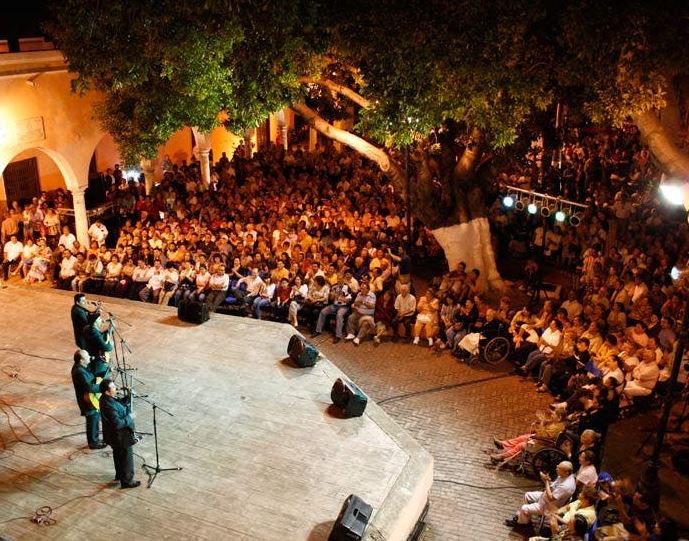 Santa Lucía-Mérida-Yucatán-Músicos-trova