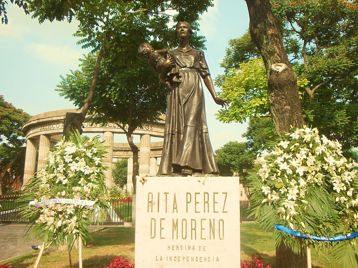 Estatua en la Rotonda de los Jaliscienses Ilustres
